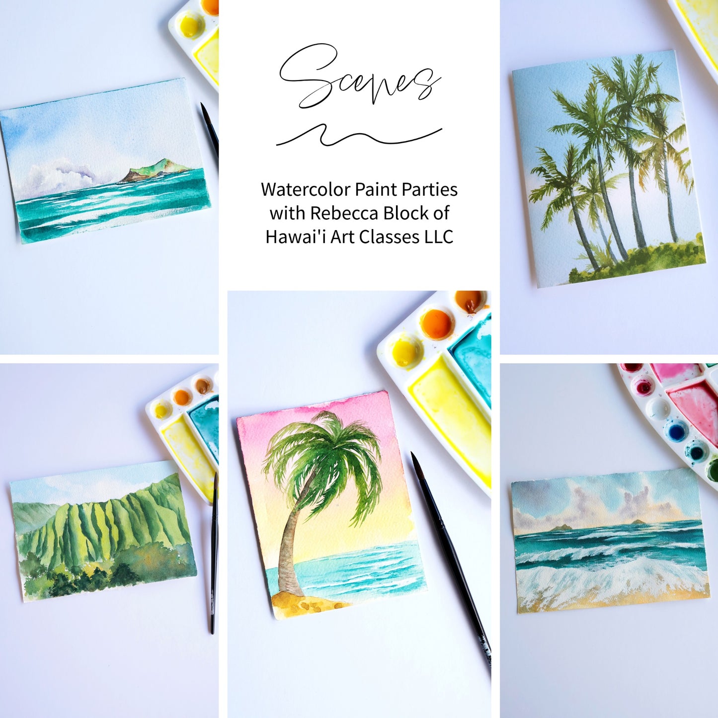Private Watercolor Paint Parties