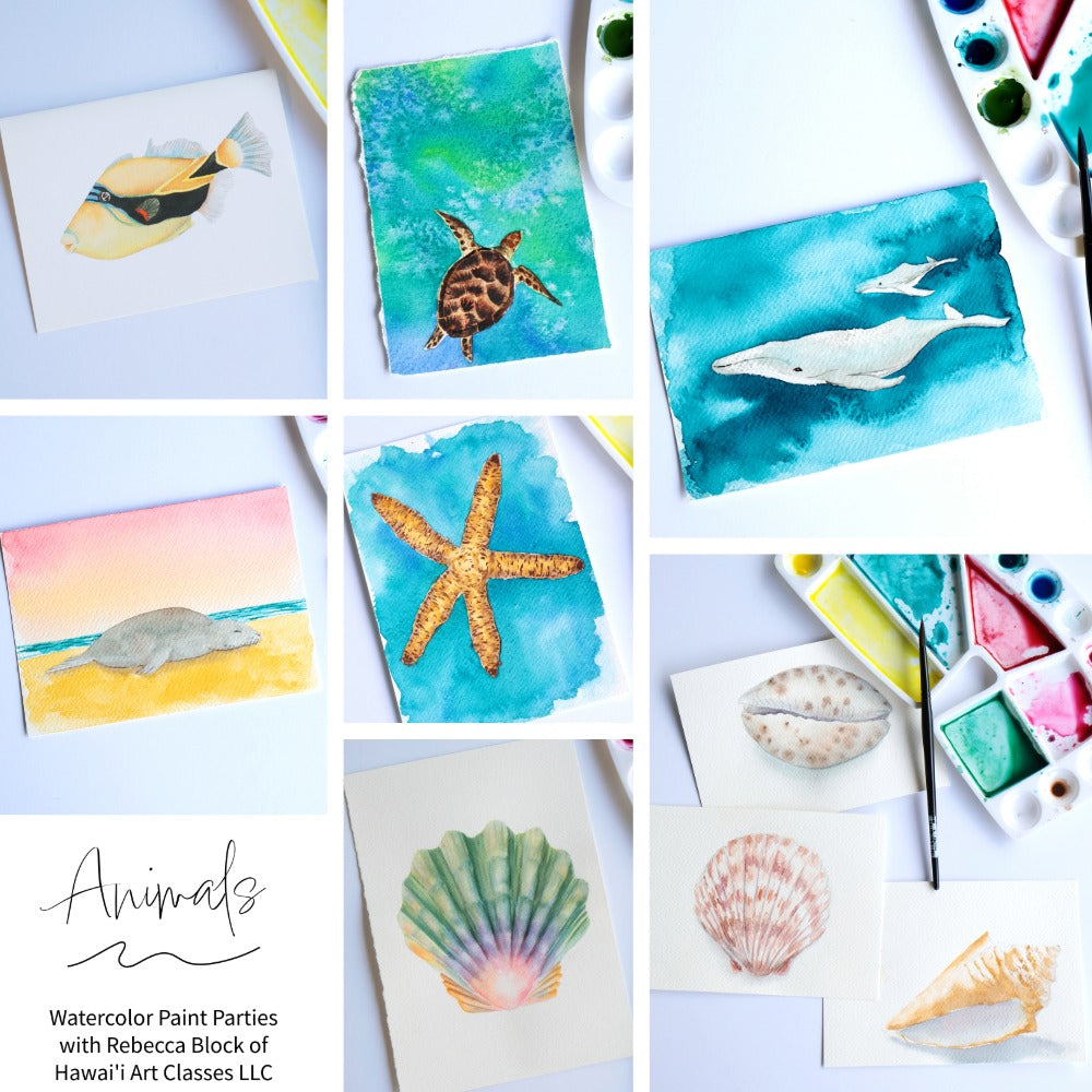 Private Watercolor Paint Parties