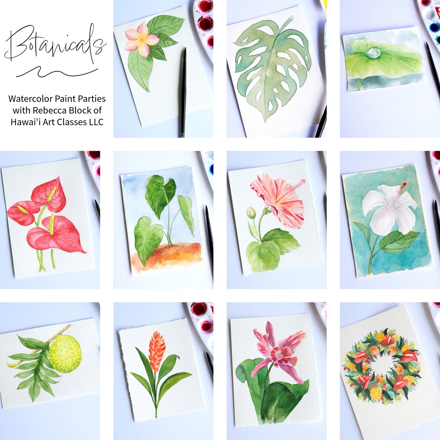 Private Watercolor Paint Parties
