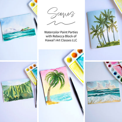 Private Watercolor Paint Parties