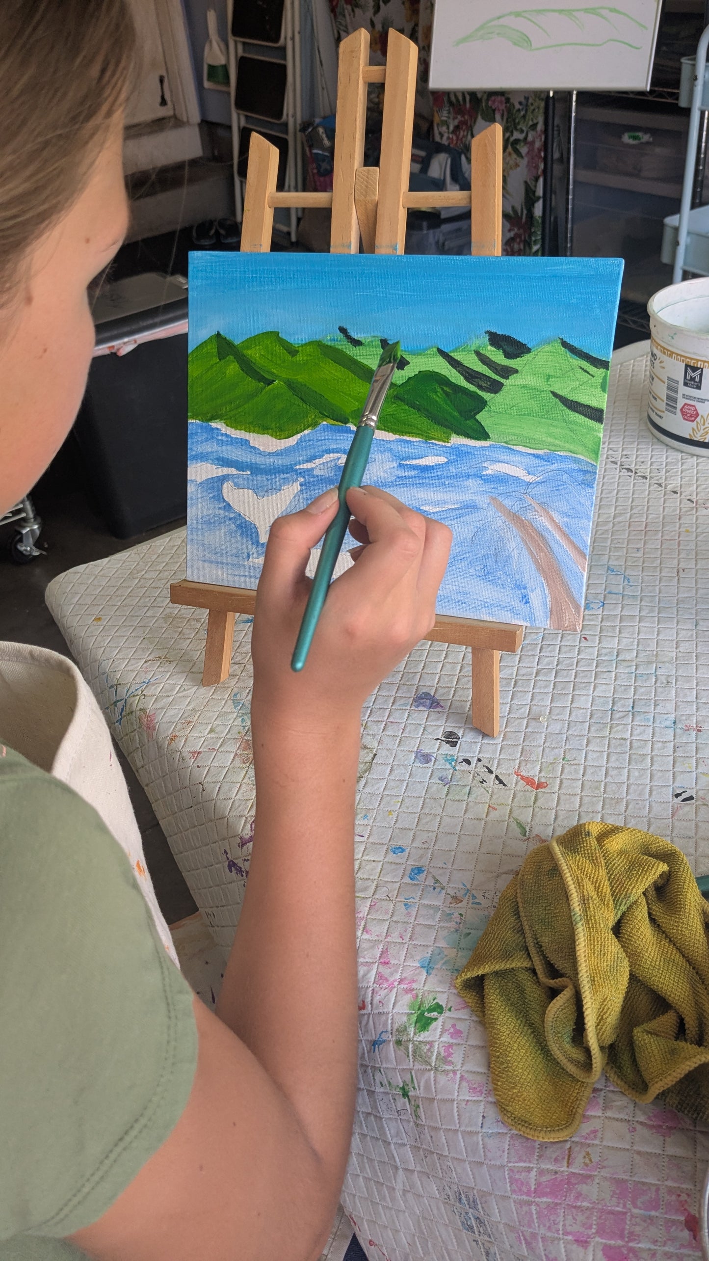 Summer Acrylic Painting Camp for Teens