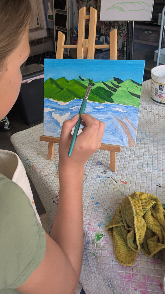 Summer Acrylic Painting Camp for Teens