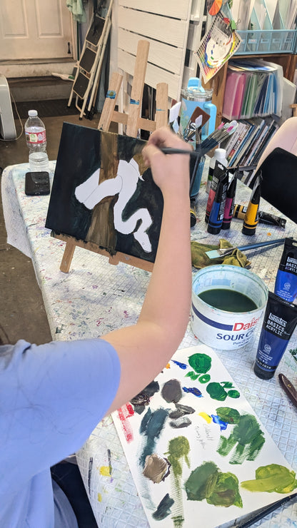 Summer Acrylic Painting Camp for Teens