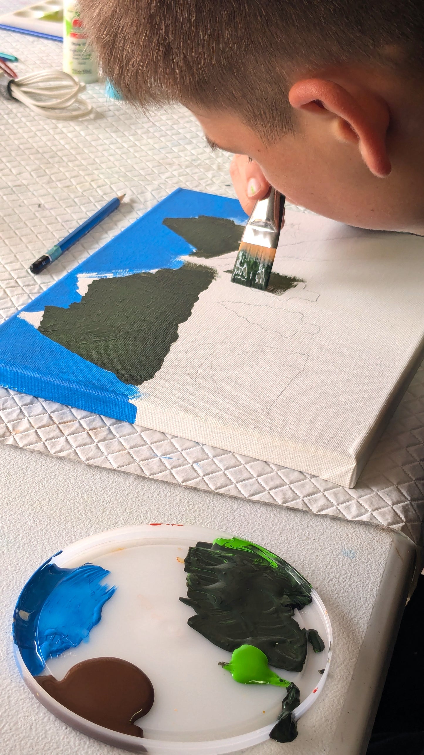 Summer Acrylic Painting Camp for Teens