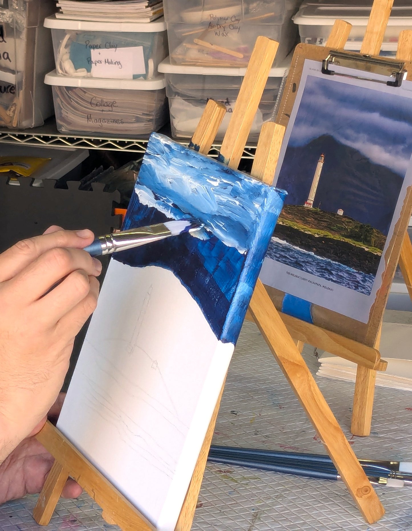 Summer Acrylic Painting Camp for Teens