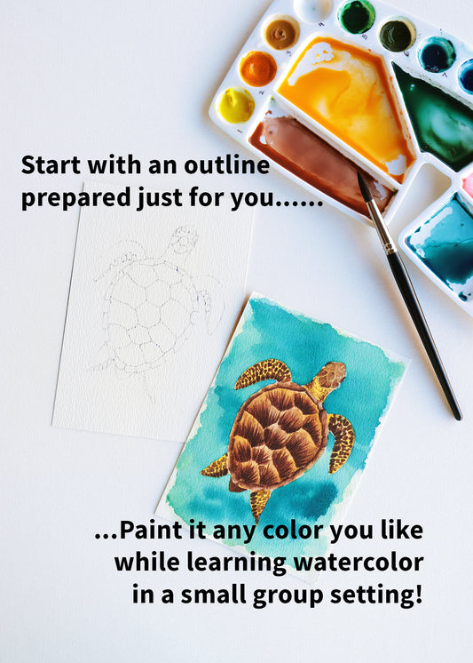 Watercolor Class for Adults