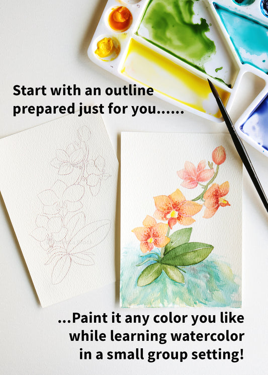 Watercolor Class for Adults