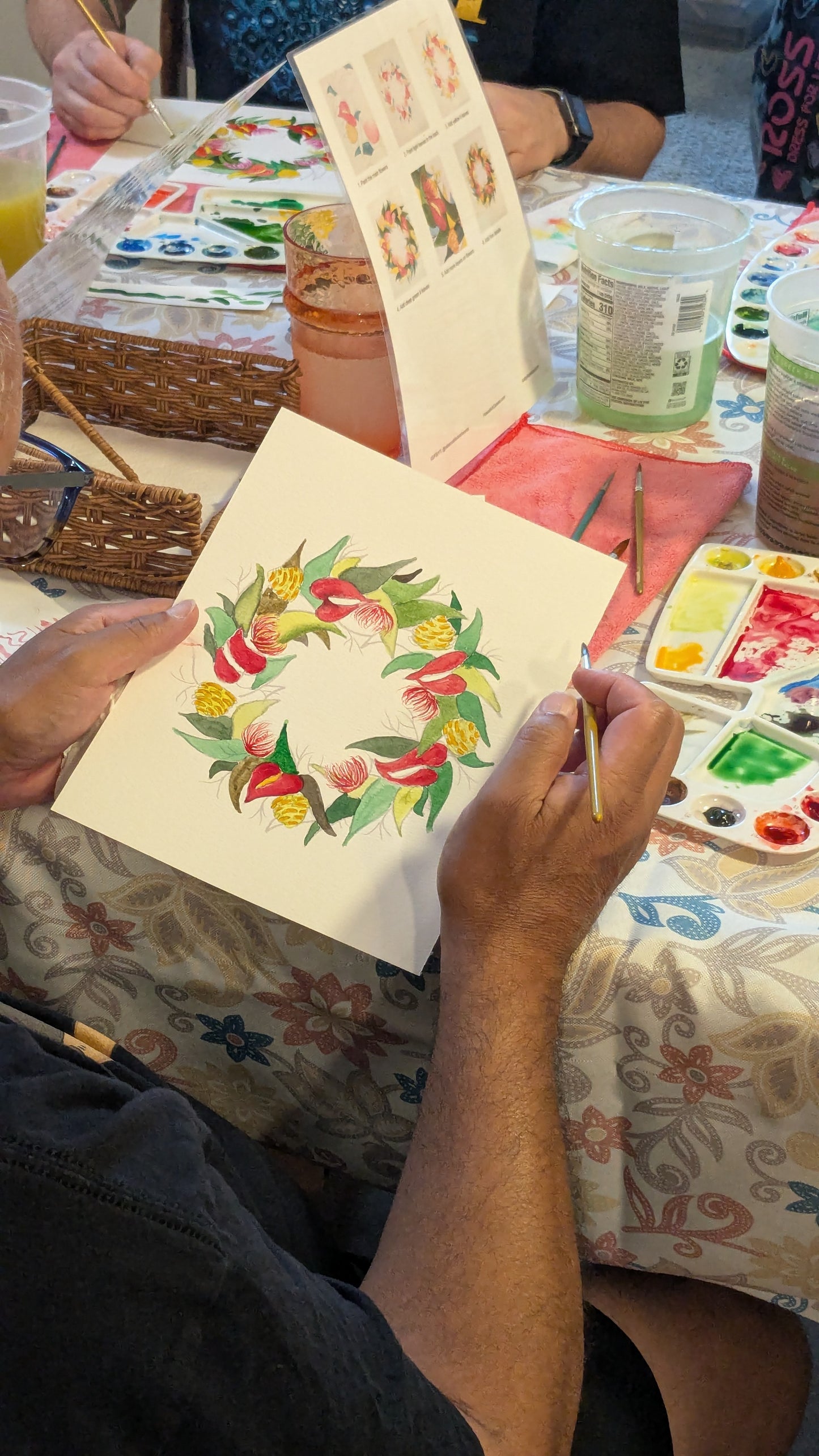 Project Choice: Tropical Wreath
